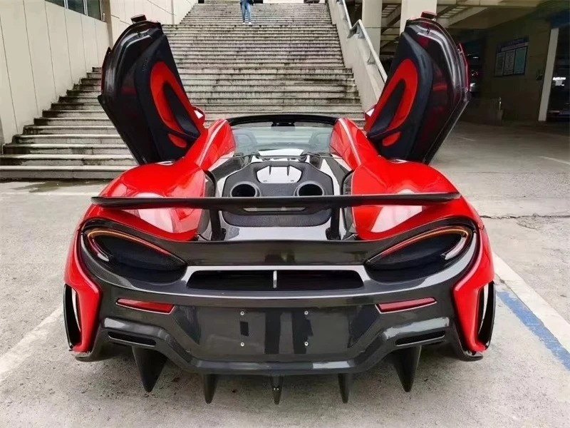 Dry Carbon Fiber Body Kit Bumpers Side Skirts Wing and Hood for 570/570s/540c Upgrade 600LT